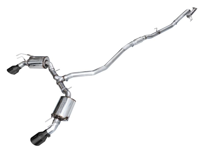 Acura Integra Performance Exhaust - Rear - AWE Tuning - Cat Back Touring - Black - `22-`27